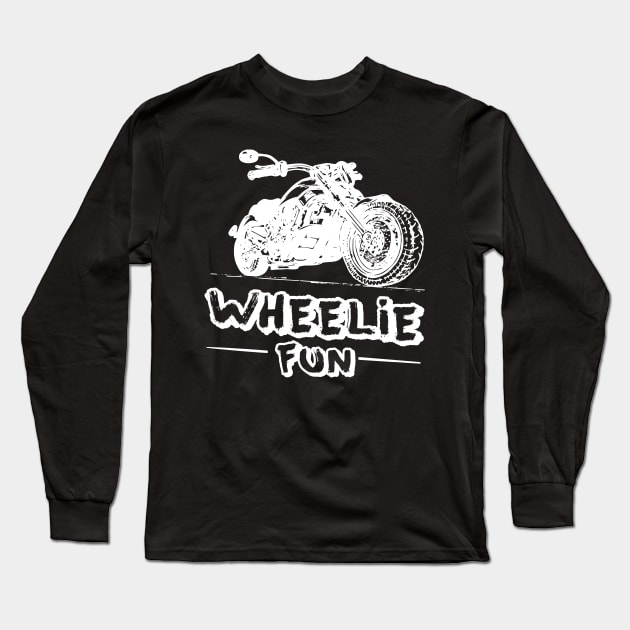 Wheelie fun Long Sleeve T-Shirt by Meetts